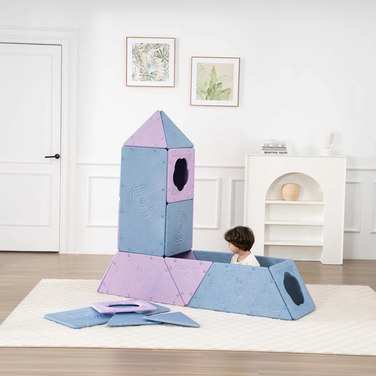 Lotta Build™: 5x größeres magnetisches Bauset für Kinder